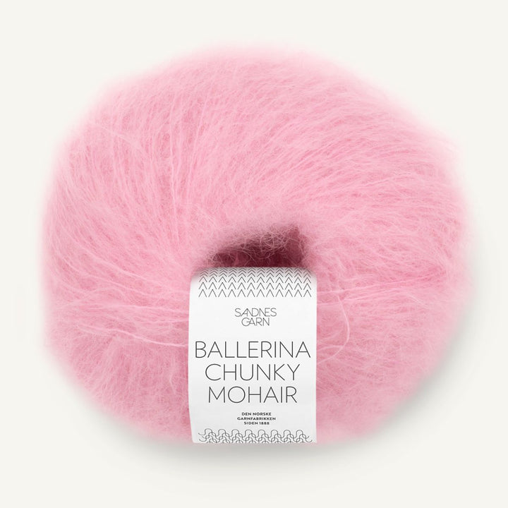 Ballerina Chunky Mohair garn fra Sandnes Garn