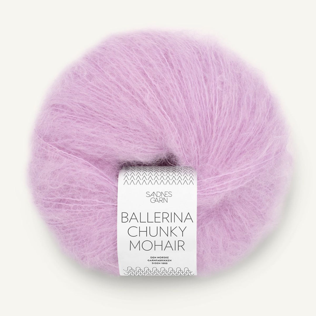 Ballerina Chunky Mohair garn fra Sandnes Garn