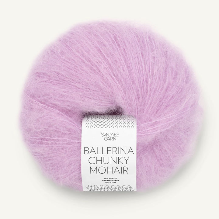 Ballerina Chunky Mohair garn fra Sandnes Garn