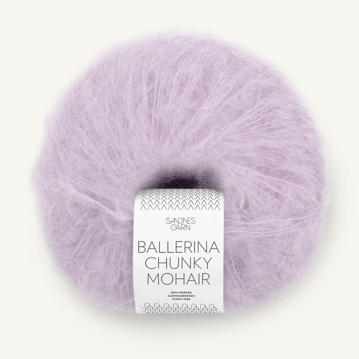 Ballerina Chunky Mohair garn fra Sandnes Garn