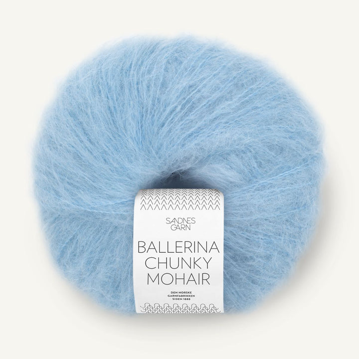 Ballerina Chunky Mohair garn fra Sandnes Garn