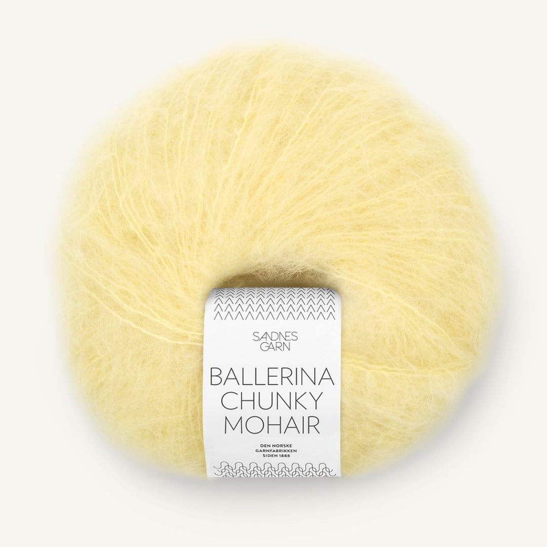 Ballerina Chunky Mohair garn fra Sandnes Garn