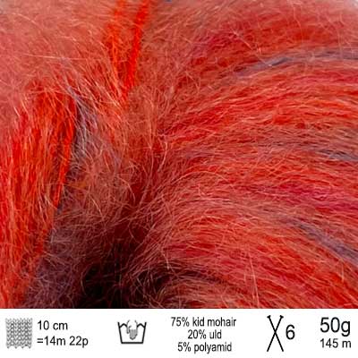 Bella Color garn fra Permin Coral