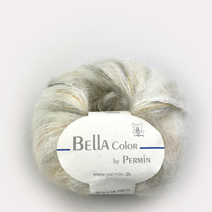 Bella Color garn fra Permin Råhvid