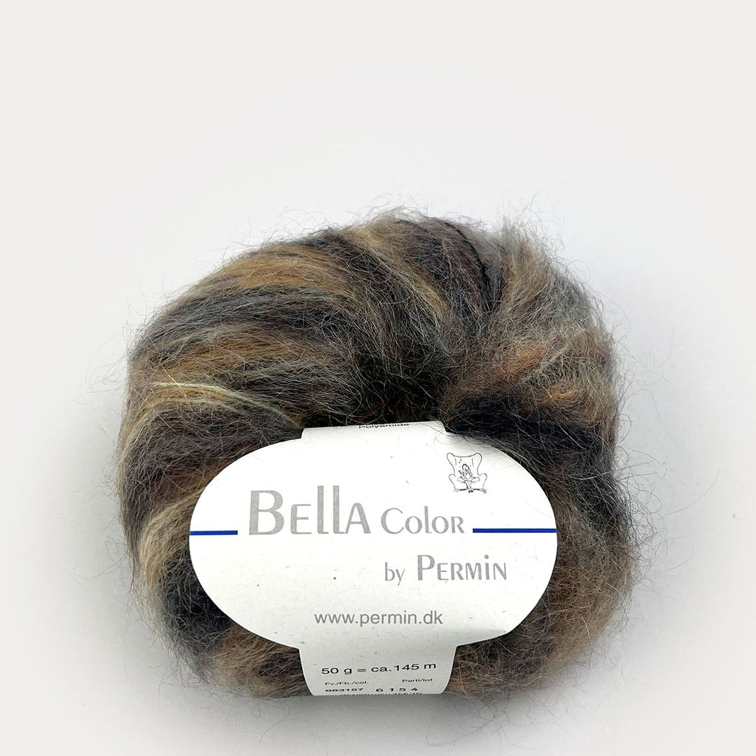 Bella Color garn fra Permin Brun