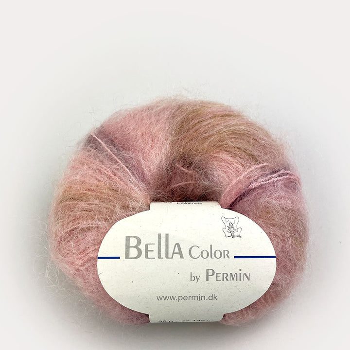 Bella Color garn fra Permin Rose oliven