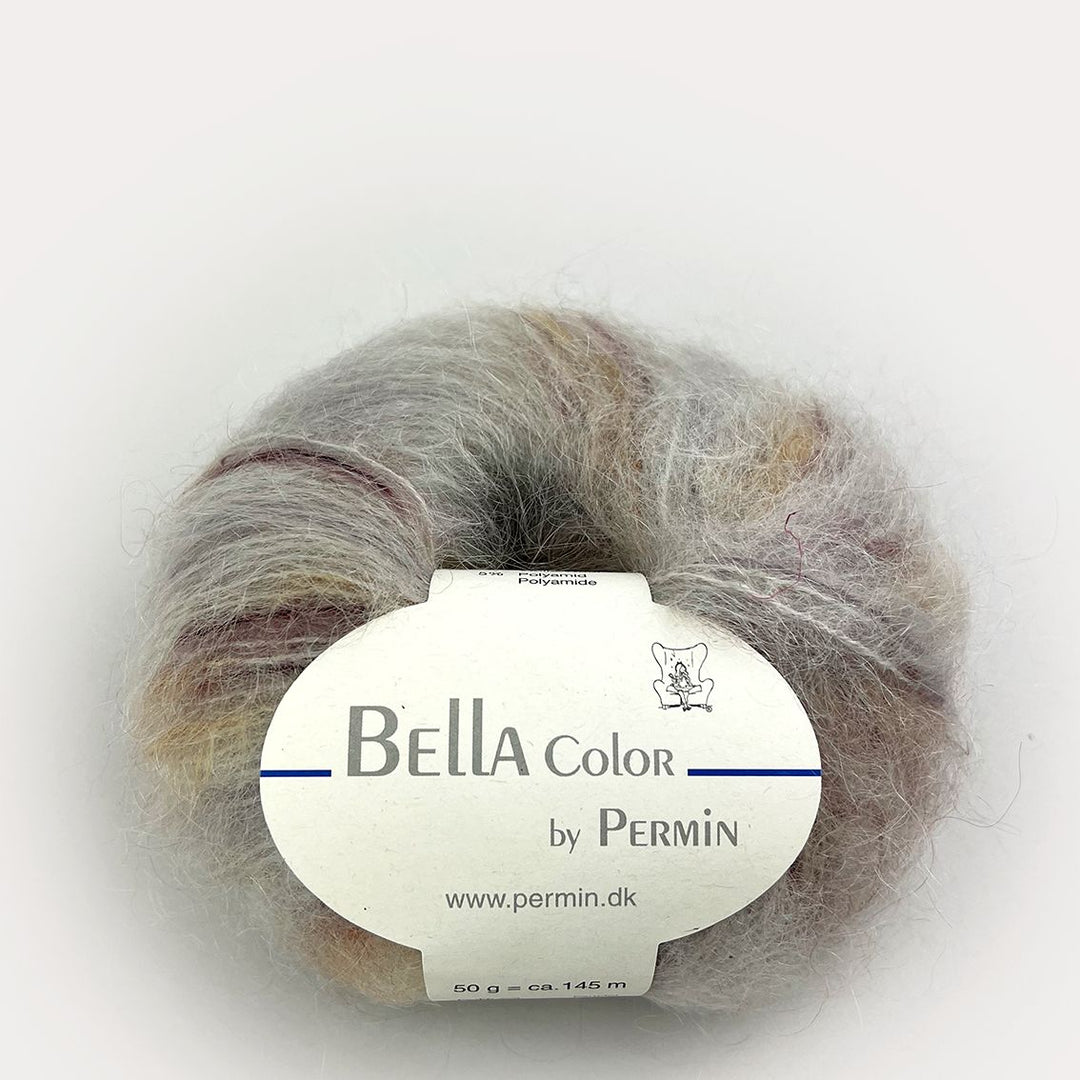 Bella Color garn fra Permin Beige karry brun