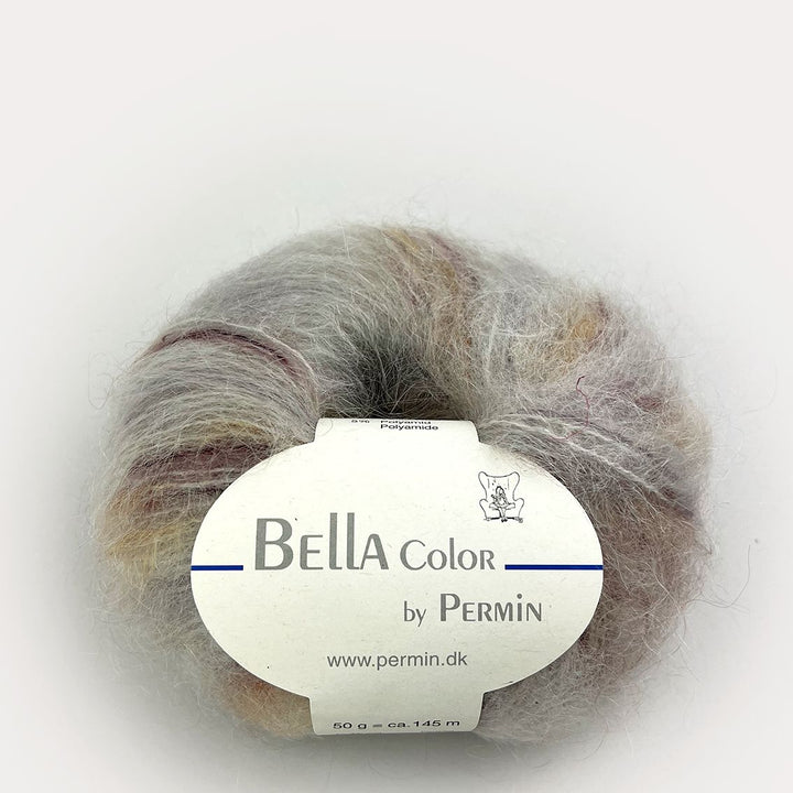 Bella Color garn fra Permin Beige karry brun