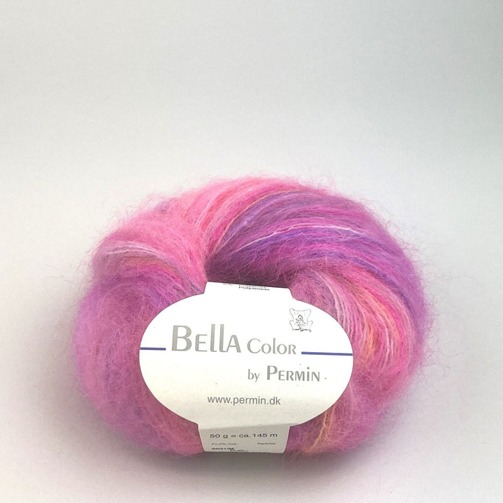 Bella Color garn fra Permin Neon pink