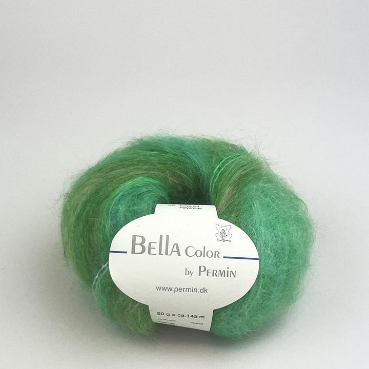 Bella Color garn fra Permin Neon grøn