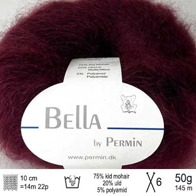 Bella garn fra Permin Efterårsbær
