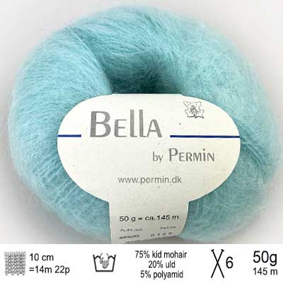 Bella garn fra Permin Mint