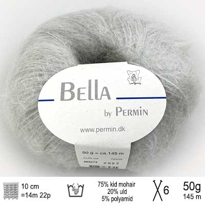 Bella garn fra Permin Mist