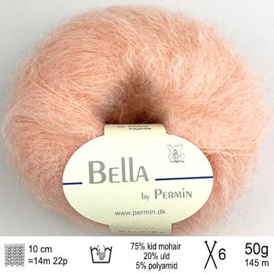 Bella garn fra Permin Flamingo
