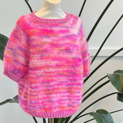 Garnpakke Bellissimo Top i Bella color, Sunday og Drops Glitter garn