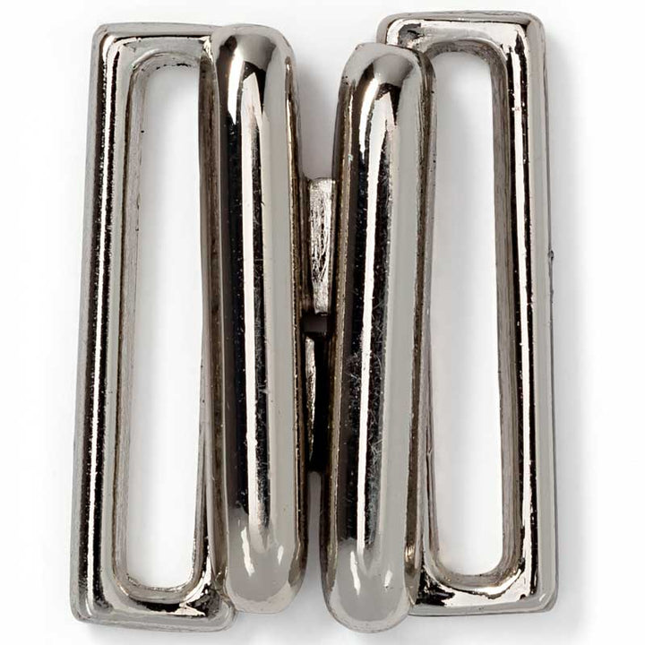 Bikini lukning / bikini hægte 20mm i metal