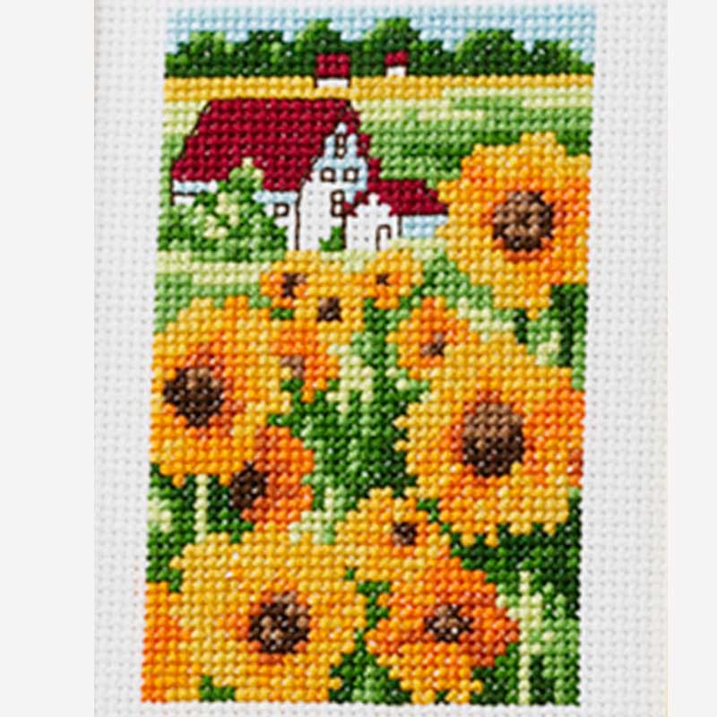 Broderikit Solsikker fra Permin