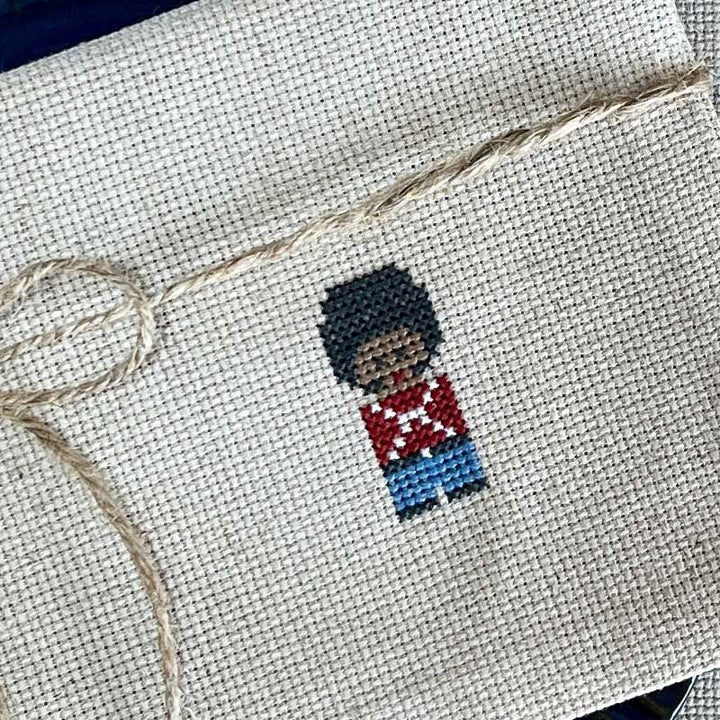 Broderikit 4 stk. Gingerbread servietter 2038-2 fra Pomp Stitch
