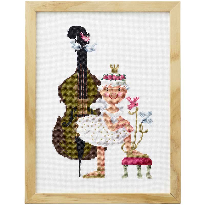 Broderikit Balletpigen fra Permin