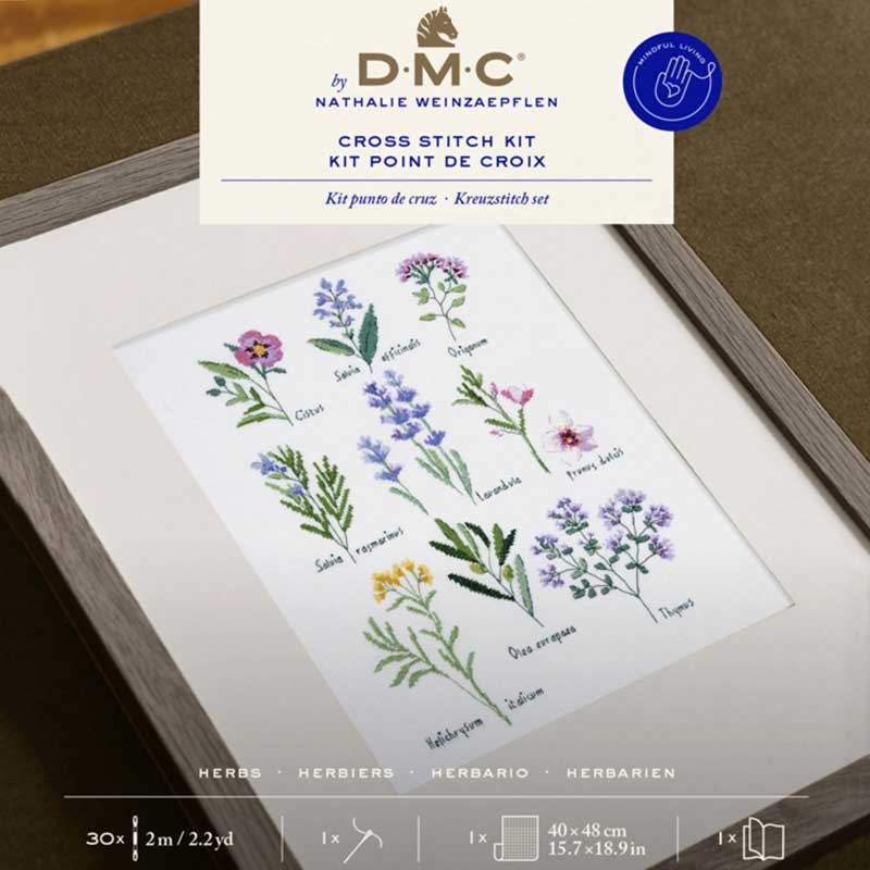 Broderikit DMC Herbs - KreStoffer