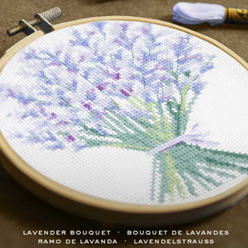 Broderikit DMC Lavender