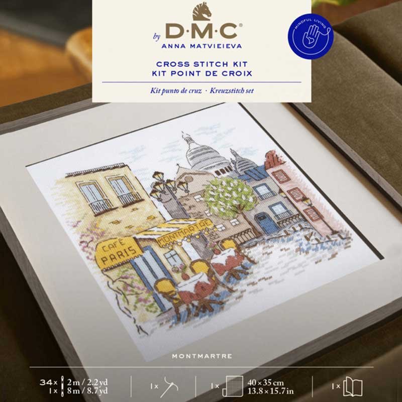 Broderikit DMC Montmartre - KreStoffer