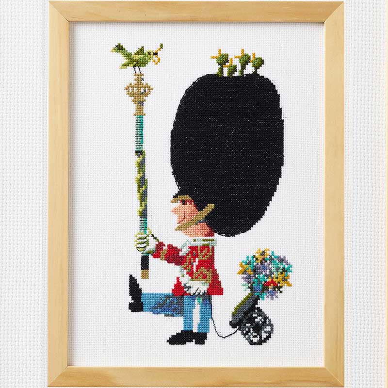 Broderikit Garder Ib Antoni fra Permin