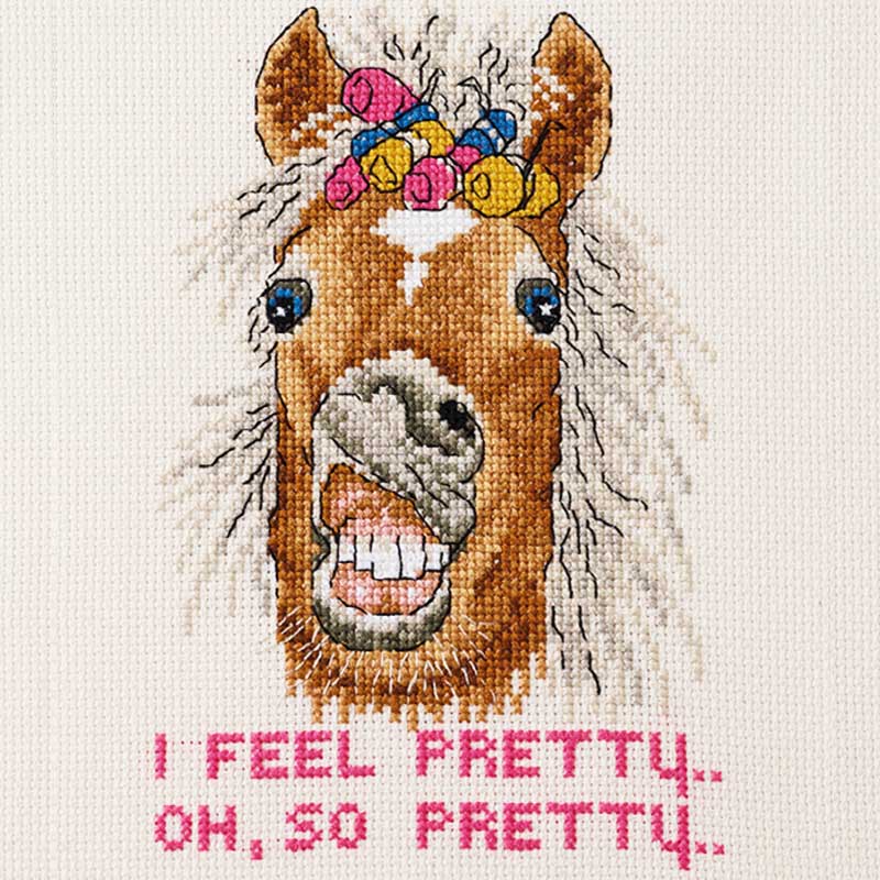 Broderikit I feel Pretty - KreStoffer