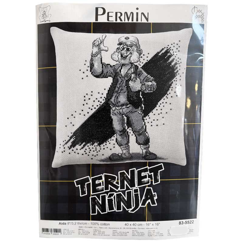 Broderikit Onkel Steward fra Permin - KreStoffer
