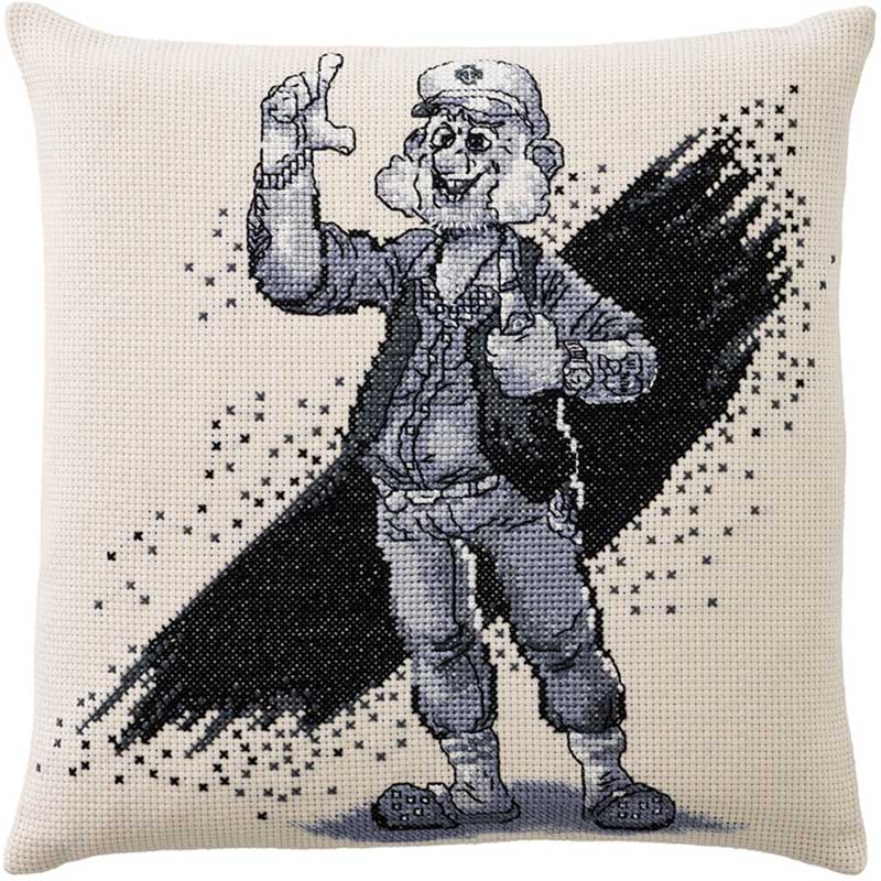 Broderikit Onkel Steward fra Permin - KreStoffer