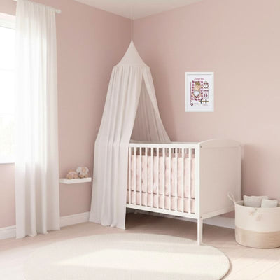 Broderikit - Fødselsminde til nyfødt pige (21 x 30 cm)