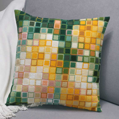 Broderikit Pixel roser - KreStoffer