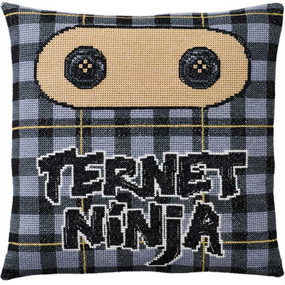 Broderikit Ternet Ninja fra Permin - KreStoffer