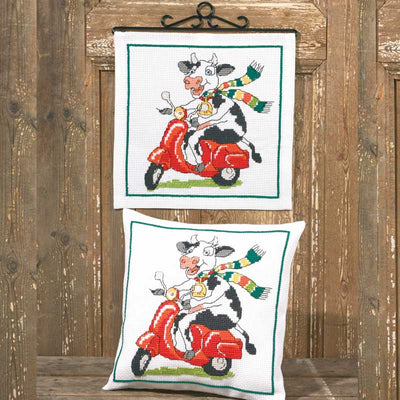 Broderikit Vespa - KreStoffer