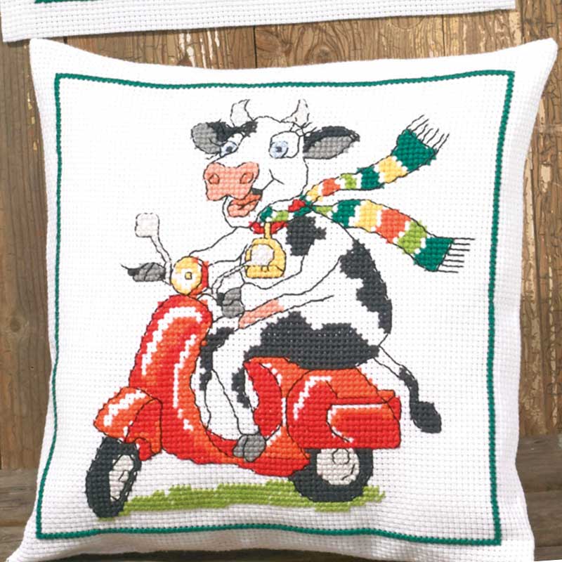 Broderikit Vespa - KreStoffer