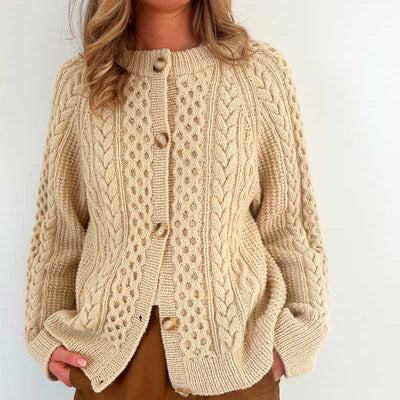 Cara Cardigan fra Le Knit (Opskrift i fysisk papirudgave)