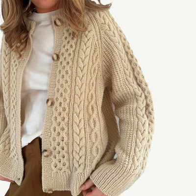 Cara Cardigan fra Le Knit (Opskrift i fysisk papirudgave)