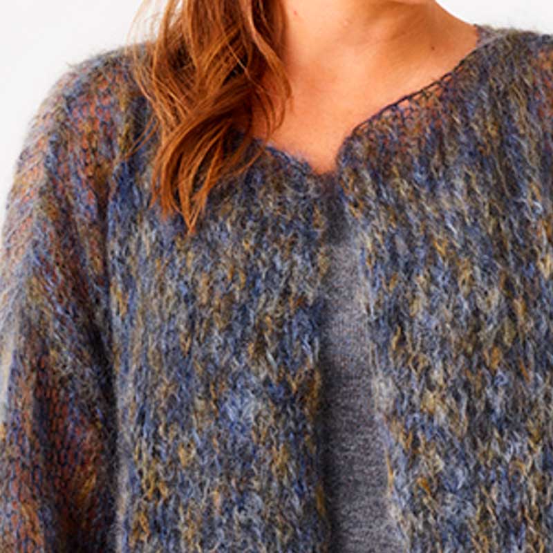 Strikkekit Bella Cardigan 893195 fra Permin