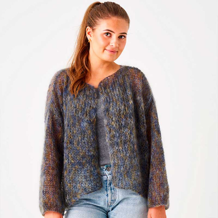 Strikkekit Bella Cardigan 893195 fra Permin