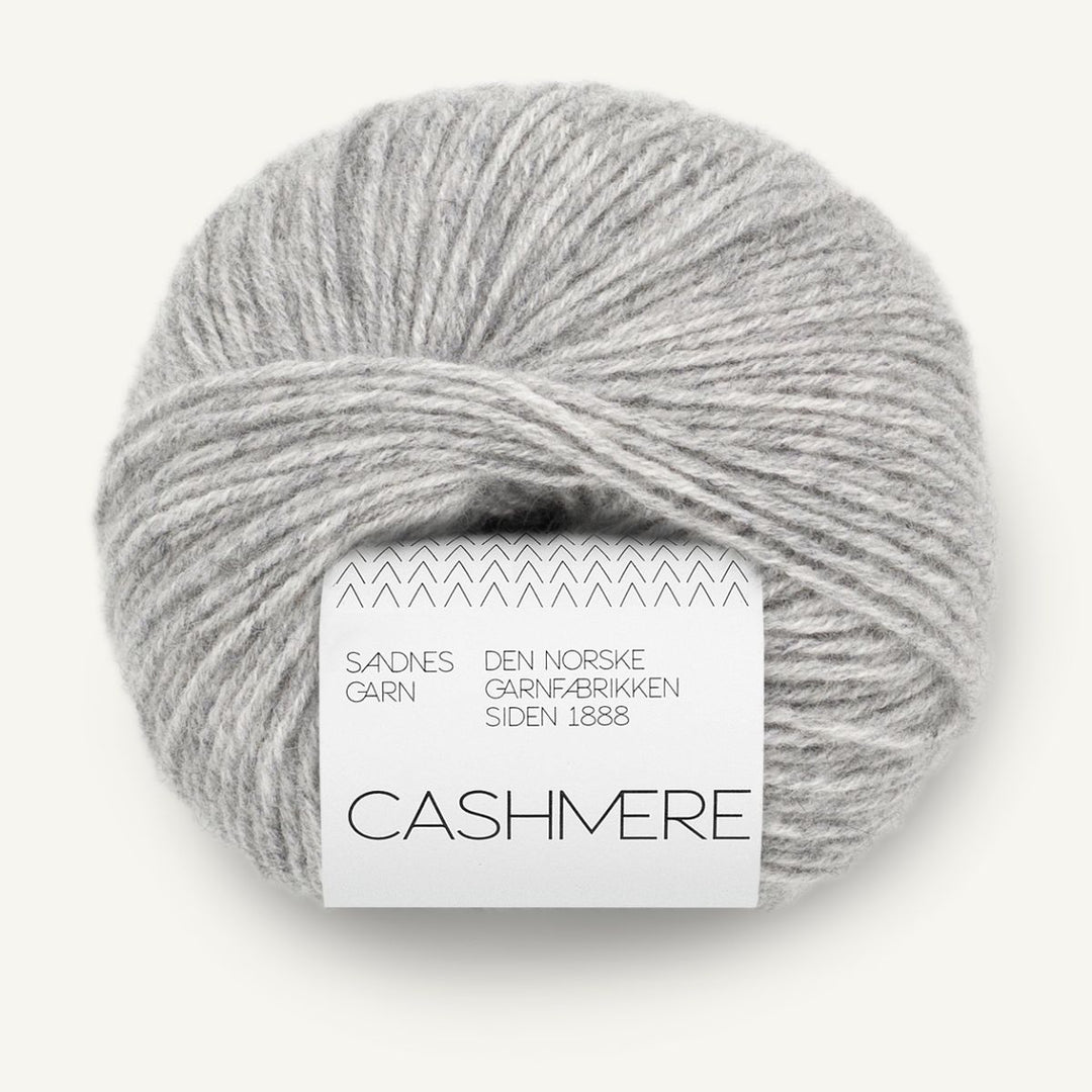 Cashmere garn fra Sandnes Garn Grey melange
