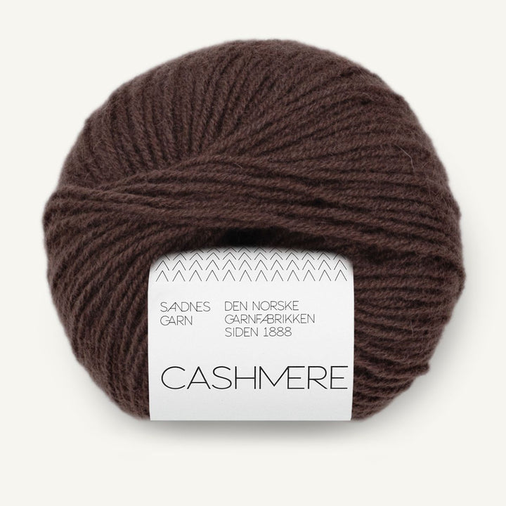 Cashmere garn fra Sandnes Garn Dark brown