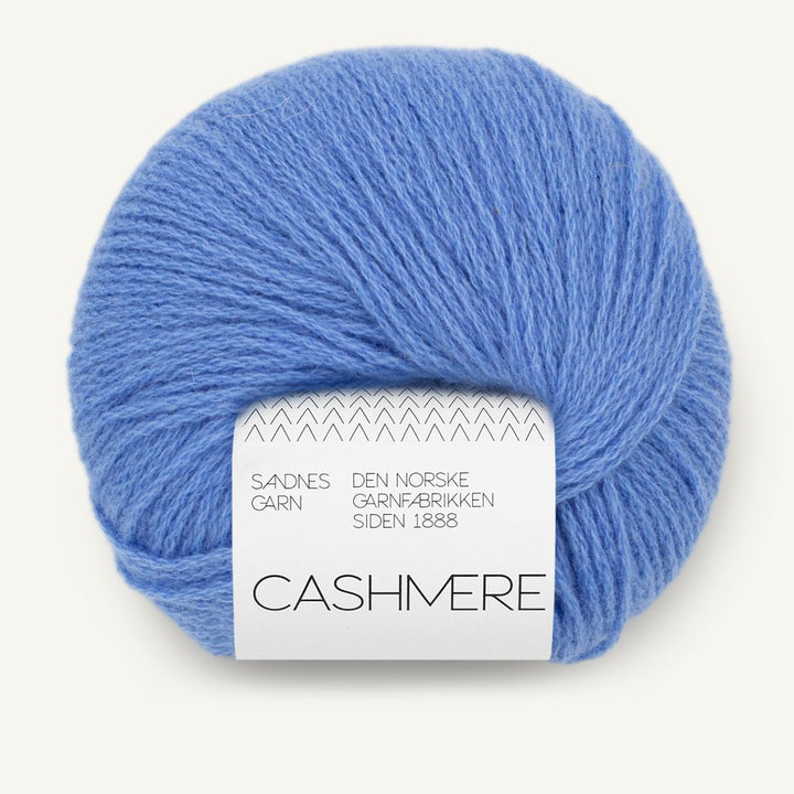 Cashmere garn fra Sandnes Garn Provence blue