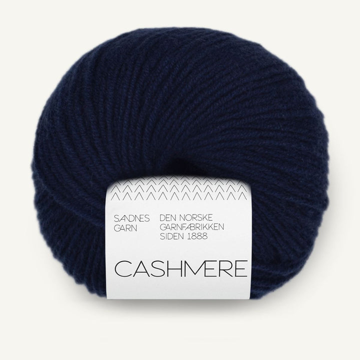Cashmere garn fra Sandnes Garn Dark navy