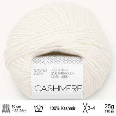 Cashmere garn fra Sandnes Garn