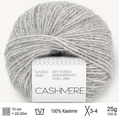 Cashmere garn fra Sandnes Garn
