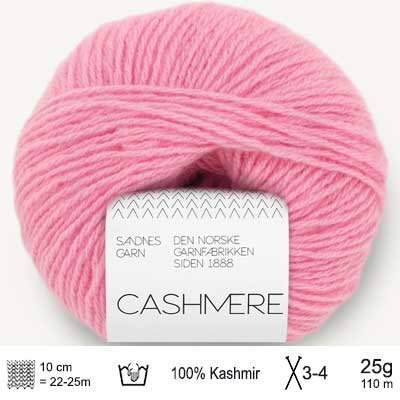 Cashmere garn fra Sandnes Garn