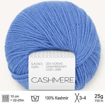 Cashmere garn fra Sandnes Garn