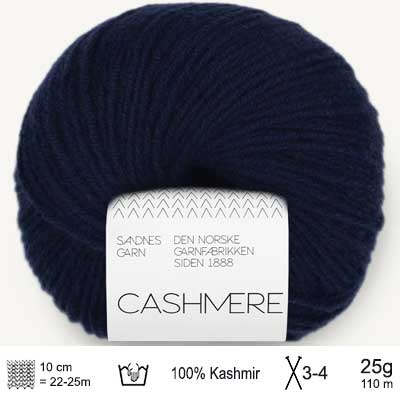 Cashmere garn fra Sandnes Garn