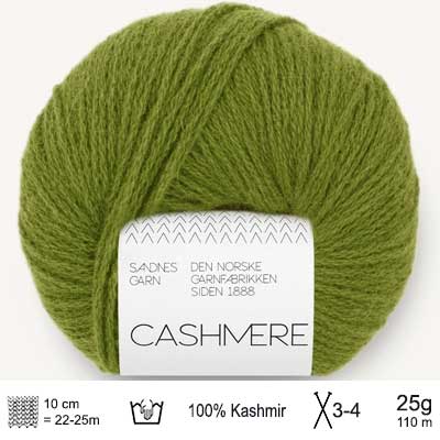 Cashmere garn fra Sandnes Garn