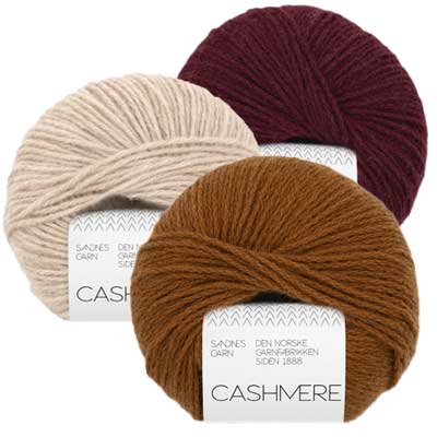 Cashmere garn fra Sandnes Garn